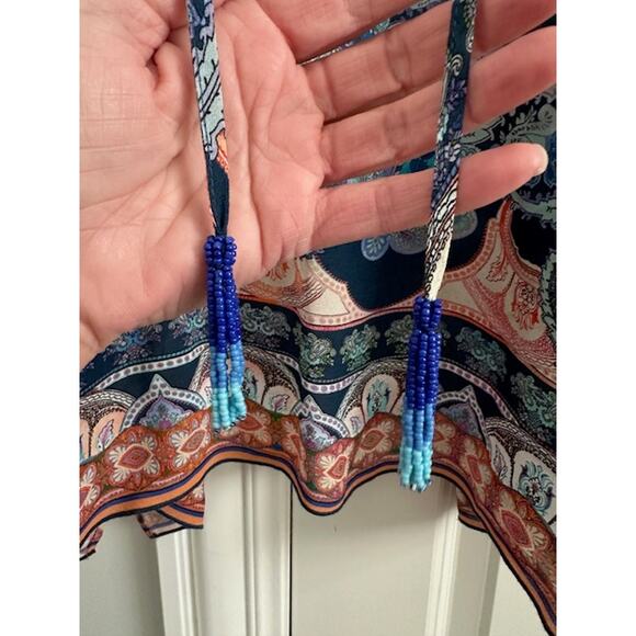 Johnny Was Daria Paisley Tunic Blouse Size: Large - Picture 9 of 12